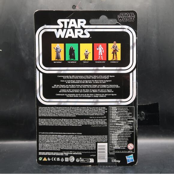 Star Wars Black Series Chewbacca 6 inch Action Figure 40th Anniversary ROTJ 2023 - Picture 4 of 6